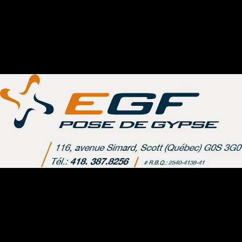 EGF pose de gypse